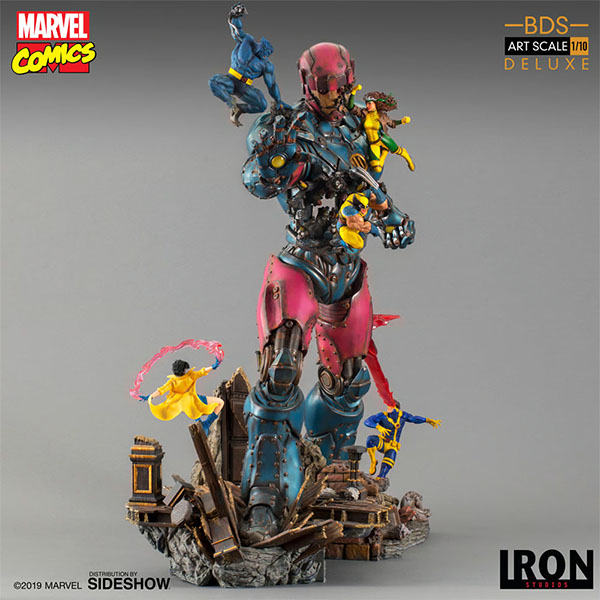 Iron Studios Marvel X-Men vs Sentinel Art Scale Deluxe Statue Set of All 3 Statues
